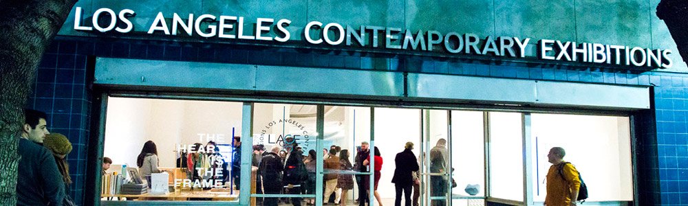 Toni Bentley at the Los Angeles Contemporary Exhibitions - LACE and ARTILLERY MAGAZINE