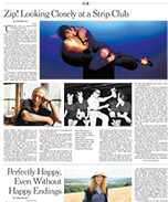 Toni Bentley - New York Time's Arts & Leisure